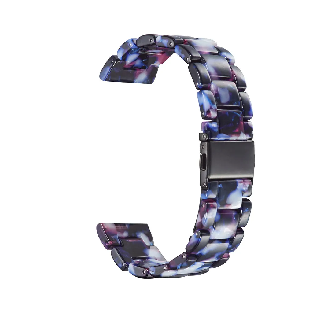 Для samsung Galaxy watch 46 мм Роскошный Кристалл Смола Агат Бусины ремешок замена Смарт часы ремешок для samsung z0923