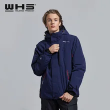 WHS Новая мужская Лыжная Куртки ветрозащитный мужские теплые пальто мужские зимние куртка Подростковая Тонкий одежды мужской теплая куртка