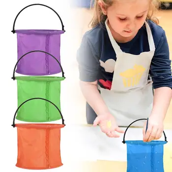 

Brush Washing Bucket Cleaning Drawing School Painting Artist Shrink Random Color Portable Professional Wash Pen Barrel Outdoor