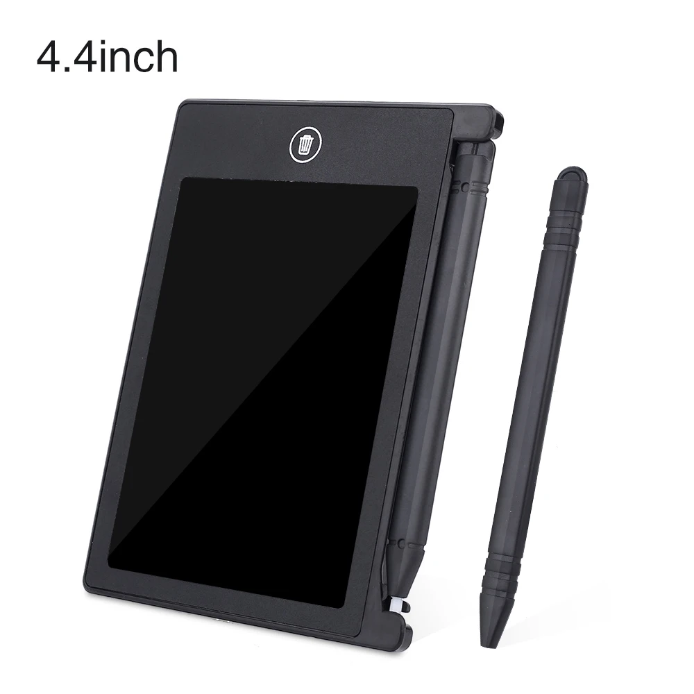 4.4 inches black A3 A4 A5 ЖК цифровой планшет портативный светодиодный графический планшет доска для рисования детская Люминесцентная доска граффити ручная роспись - Цвет: 4.4 inches black