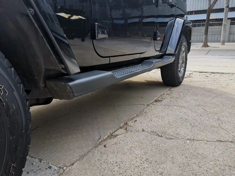 Для Jeep Wrangler JK 2008 2009 2 двери 4 двери Ноги Шаг Беговая доска боковой шаг бар гарантия качества