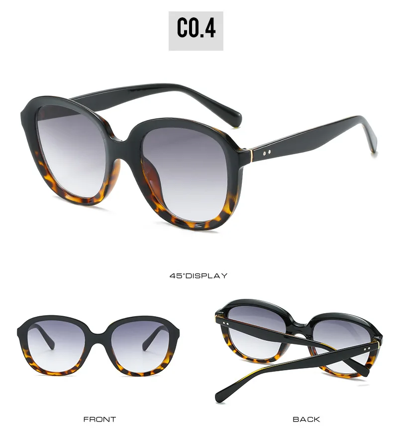 fashion trend sunglasses retro Europe and the round frame Maiding personality street shooting classic versatile sunglasses