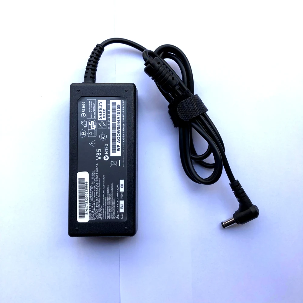 Оригинальный 65W 19V 3.42A адаптер переменного тока зарядное устройство для ноутбука