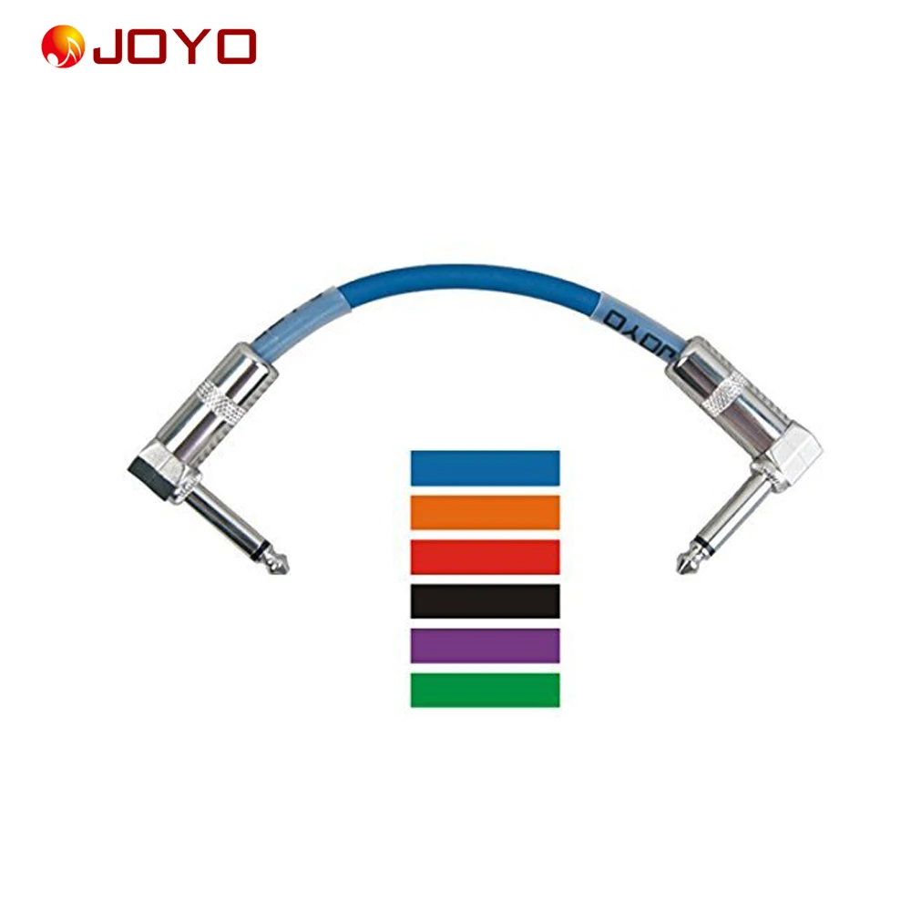 Joyo CM-05 гитарные педали эффектов кабель 6 шт./партия 6 различных цветов гитарные аксессуары для гитарной педали