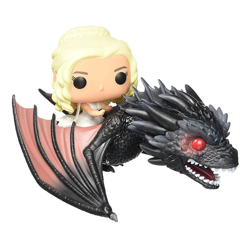 

Dragon Daenerys Action Figure Daenerys on Dragon Action Figure Collection Decoration