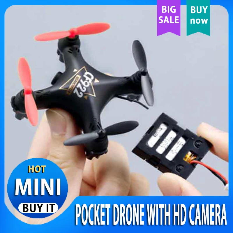 Карманный Дрон cf922 мини Квадрокоптер с HD камерой Rc WIFI FPV Радиоуправляемый