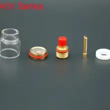 45 в серии 45VNQ серии 13NQ серии Pyrex комплект для WP9/wp20 Tig сварочный фонарь