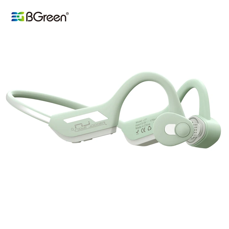 BGreen J31 наушники с костной проводимостью спортивные наушники с bluetooth водонепроницаемые велосипедные наушники со светящейся краской для бега пешего туризма