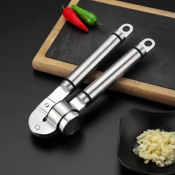 

Gadgets Non Slip Squeezer Kitchen Utensil Stainless Steel Detachable Design Thick Lever Home Restaurant Safe Manual Garlic Press