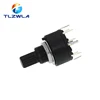 1PCS RS16 Plastic 16MM Rotary Band Switch 2 Pole 3 4 Position 1 Pole 5 6 8 Position Handle Length 15MM Axis Band Switch ► Photo 2/6