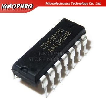 

10PCS CD4081BE DIP14 CD4081 DIP 4081 DIP-14 new and original IC