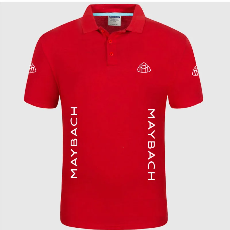 Summer men short sleeve polos mens shirts tops Maybach polo shirt