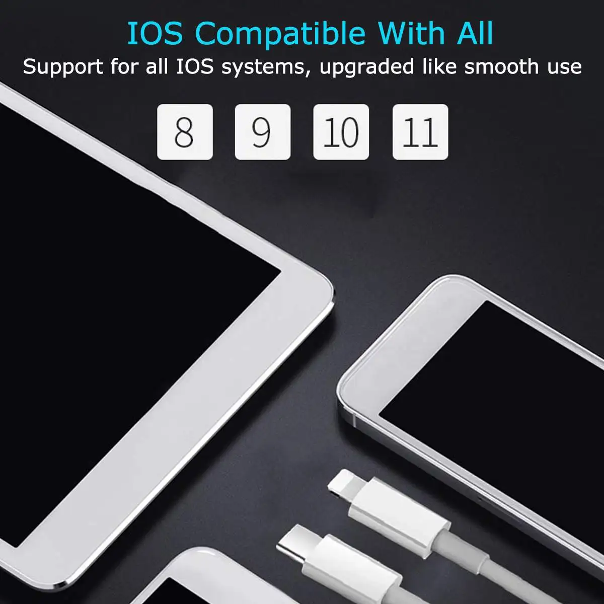 Кабель для передачи данных type-C для iPhone, кабель для зарядки и вспышки, 18 Вт, PD, кабель для быстрой зарядки и передачи данных для iPhone 11 Pro XR XS 8 8 Plus