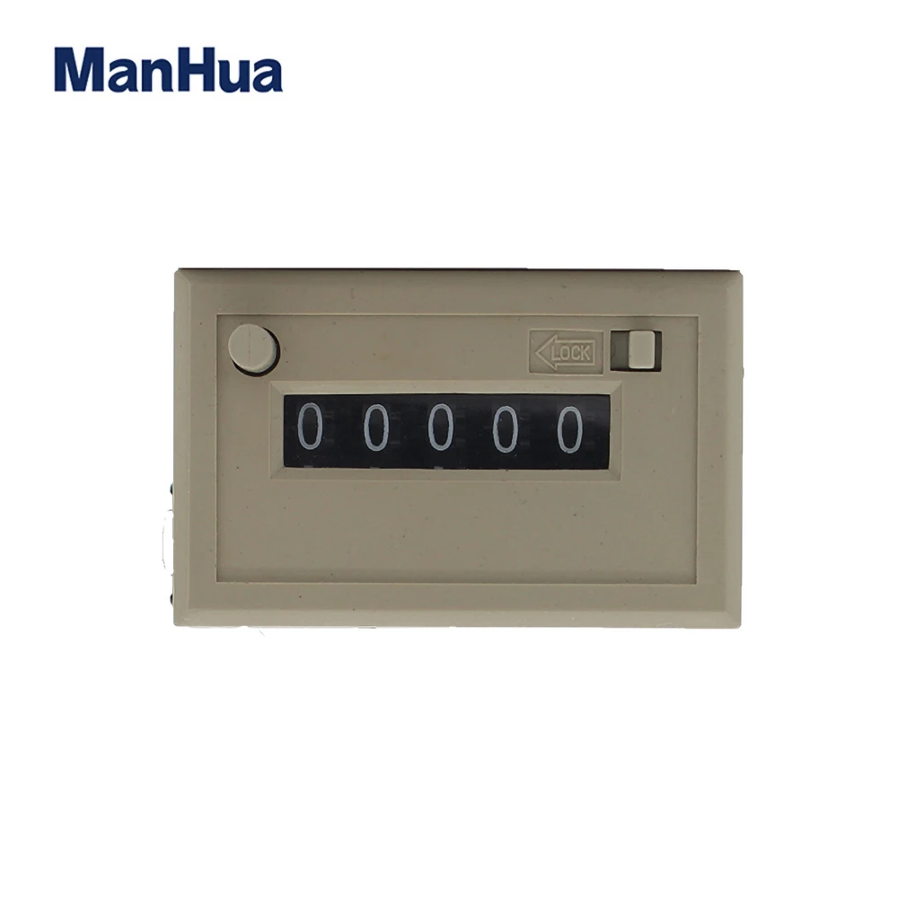 ManHua DC24V CSK5Y Electromangenic Counter with Reset Botton Lock | Инструменты