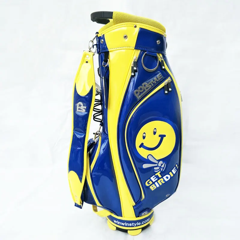 blue Новые сумки для гольфа WINWIN Golf staff Сумка водонепроницаемая большая емкость пакеты мульти-карманы прочная сумка для клюшек для гольфа оборудование 2 цвета - Цвет: blue