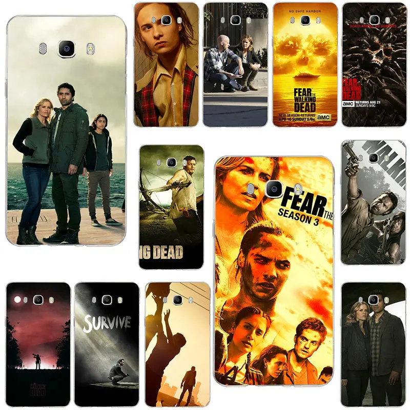 Soft TPU Phone Case For Samsung Galaxy Note 2 3 4 5 8 9 10 A10 A20 A30 A40 A50 A60 A70 A80 A90Back Cover Coque The Walking Dead | Мобильные