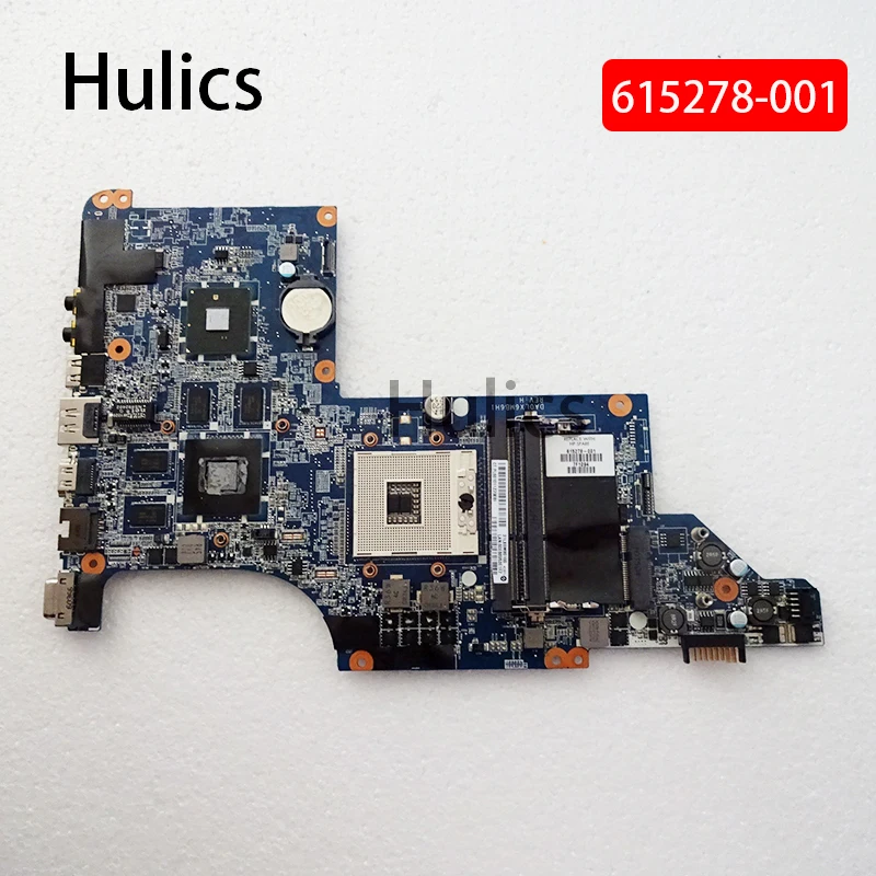 

615278-001 для ноутбука HP PAVILION DV6T-3000 615278, материнская плата для ноутбука DDR3 DA0LX6MB6H1