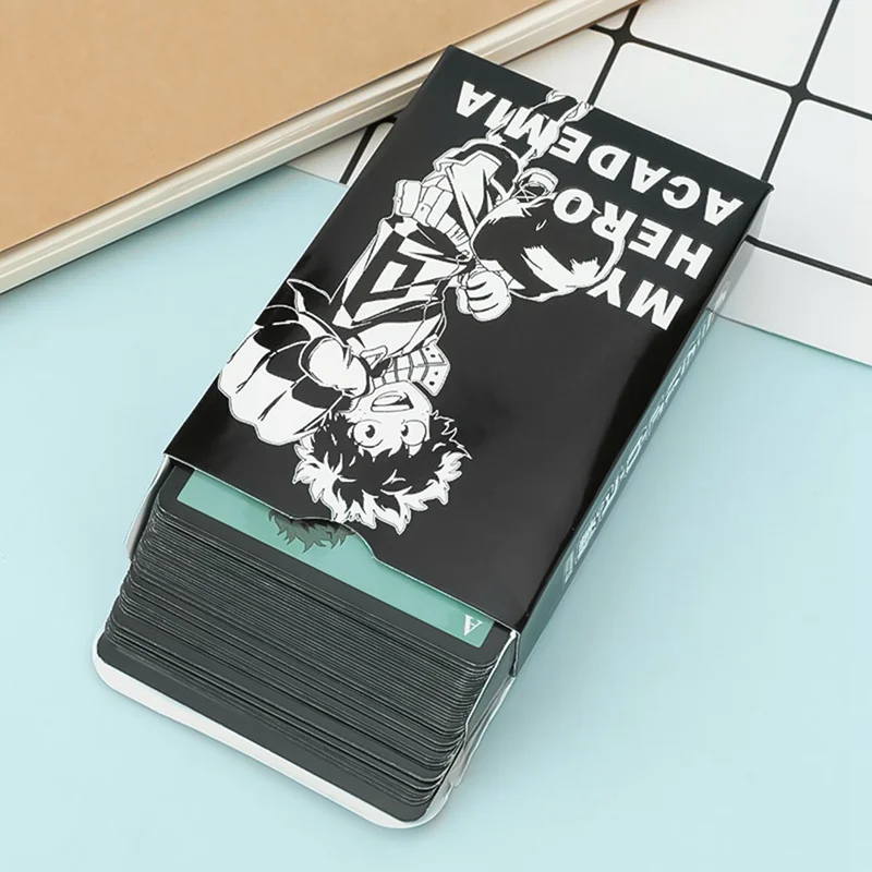 54 шт./компл. аниме мой герой колледж тематическая коллекция карты покерная игрушка Детские Канцелярские подарки