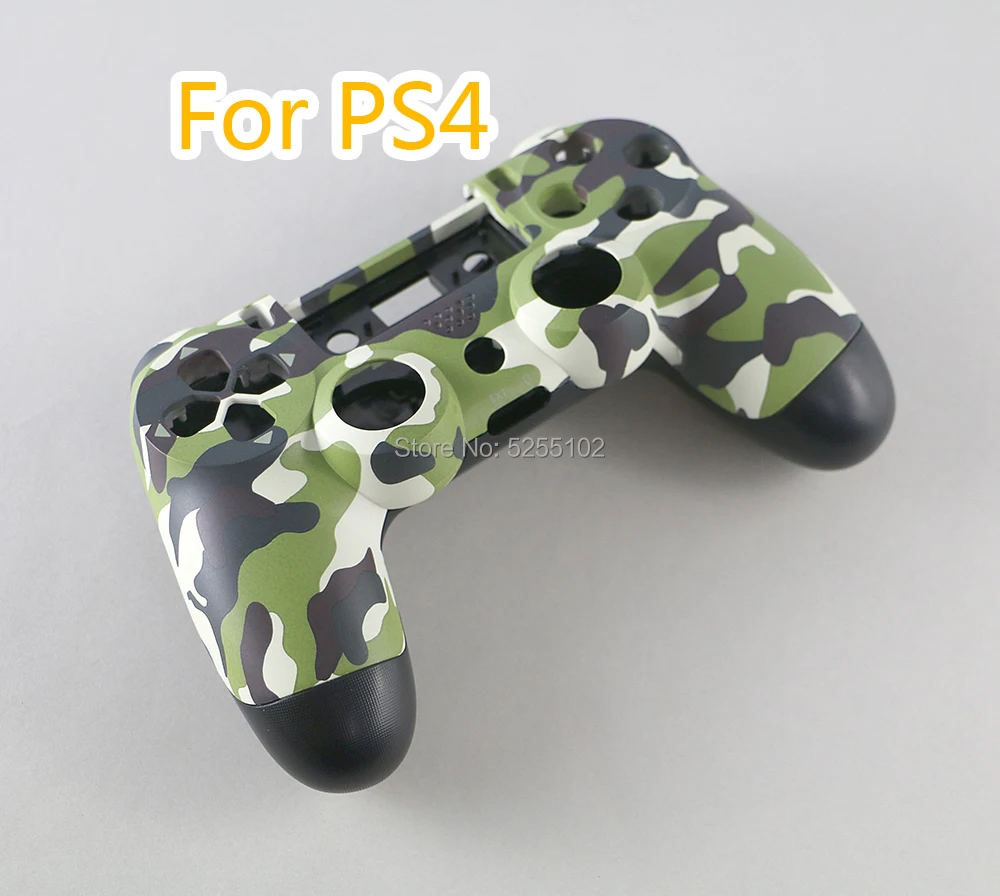Для PS4 JDS 001 011 полный корпус контроллера Оболочка Чехол комплект накладок для Playstation 4 V1 сменный Камуфляжный