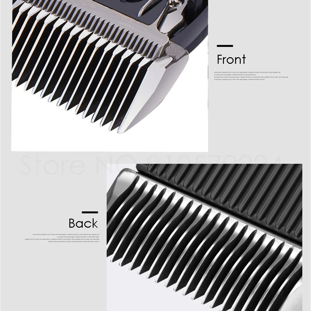 BaoRun Professional Dog Hair Trimmer P2 P3 P6 P7 P9 S1 Steel Knives Pets Clipper Blade Nozzles 3/6/9/12mm Integrated Cutter Head