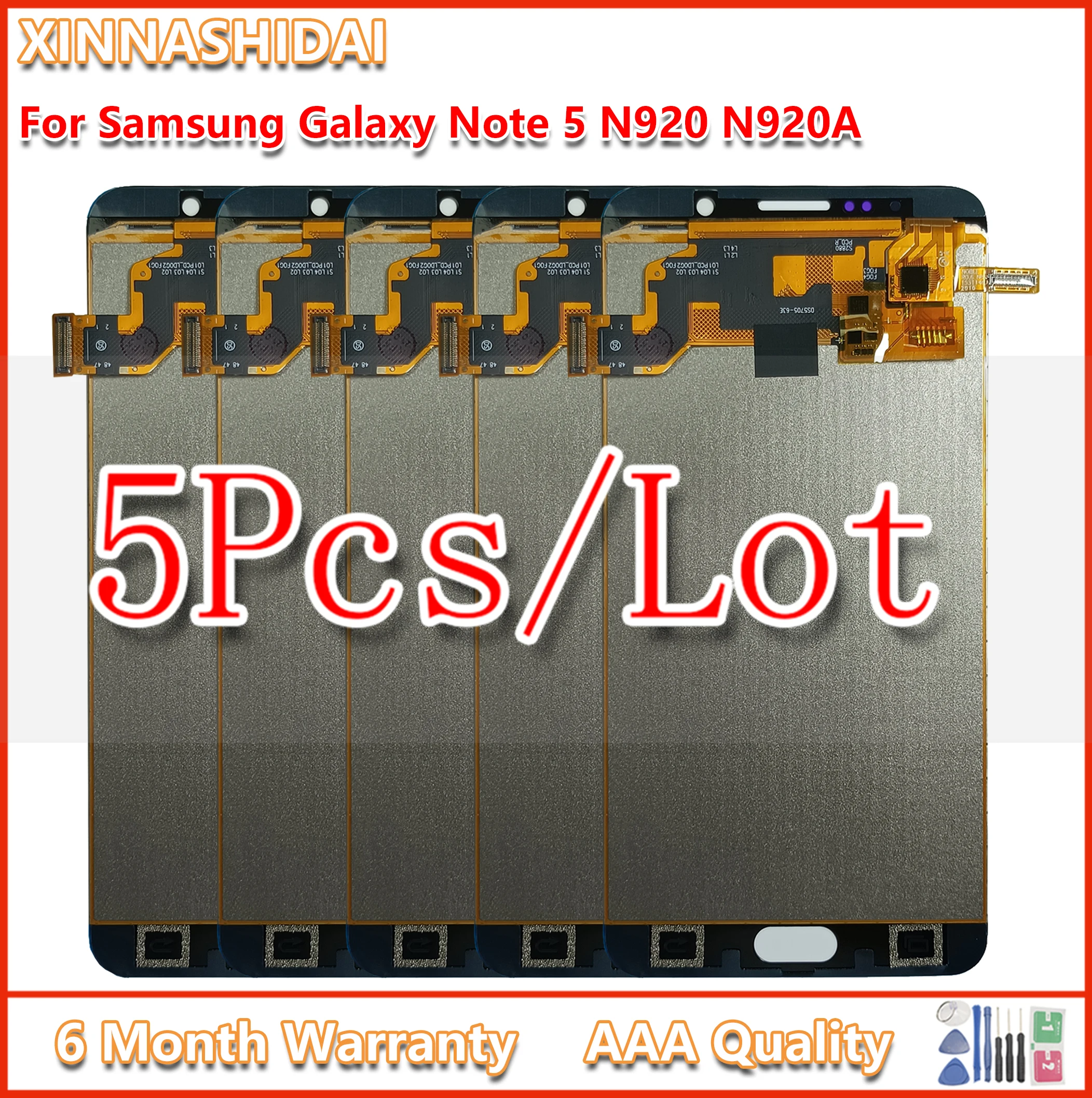 ЖК-дисплей для SAMSUNG GALAXY Note 5 N9200 N920F N920G дисплей с сенсорным экраном и дигитайзером в