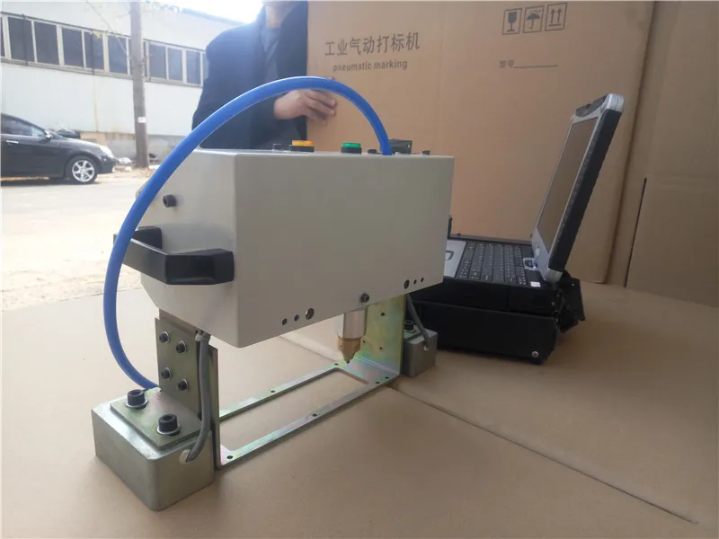 Cheap Cnc Metal Flange Marking Machine Dot Peen Marking Machine Pneumatic Portable Engine Marking Machine