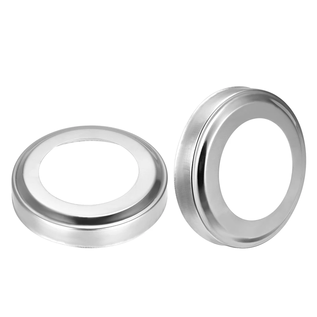 

uxcell 60mm Dia Escutcheon Cover Plate Base for Ladder Hand Rail Handrail Post Plate Guardrail 2pcs