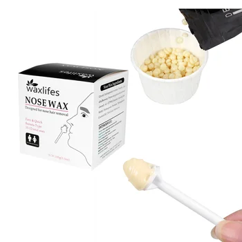 

1 Set Hair Wax Prcatical Efficient Painless Professional Kit Cleaning Supply Wax Beans Removal Prop for Nose Hair