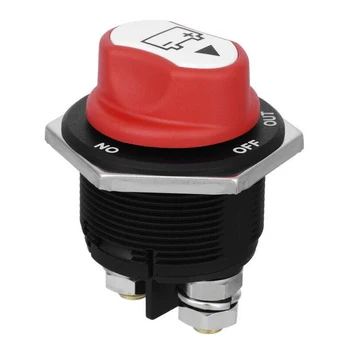 

DC 32V 50A 100A 200A Car Battery Switch On Off Battery Disconnect Switch Battery For Car Off-Road Vehicle Truck Boat RV Marine