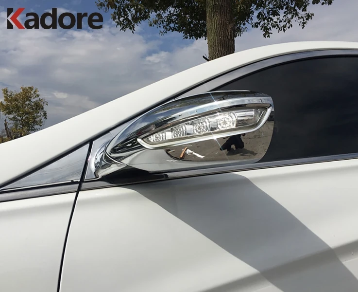 Для Hyundai Sonata i45 2010 2011 2012 2013 ABS хромированная отделка окон фотостолбов внешние