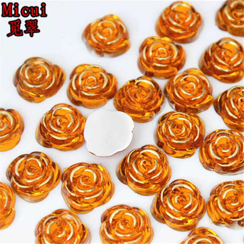 100 шт. круглые стеклянные бусины Micui ZZ110 15 мм|flatback rhinestones|crystal flatback rhinestonesflatback crystal
