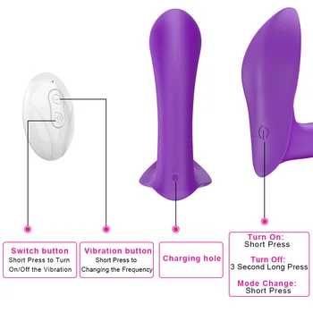 OLO 10 Speed Panties Vibrator Female Masturbator Clit Stimulate Sex Toy for Women Wearable Dildo Vibrator Remote Control 5