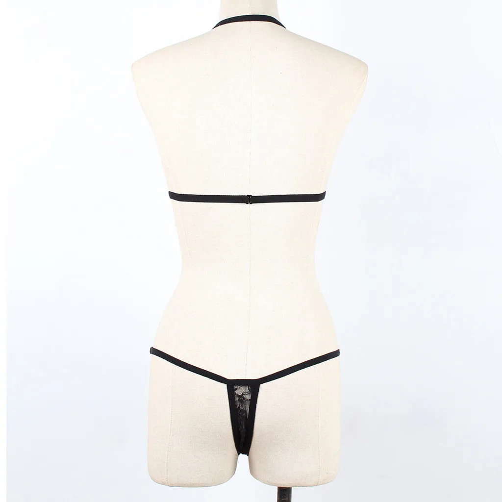 KLV Ladies camisole underwear corset bandage openwork rim lace Muslim pajamas underwear 8.7