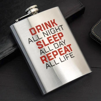 

Flask "Drink all night", 240 ml 5036010
