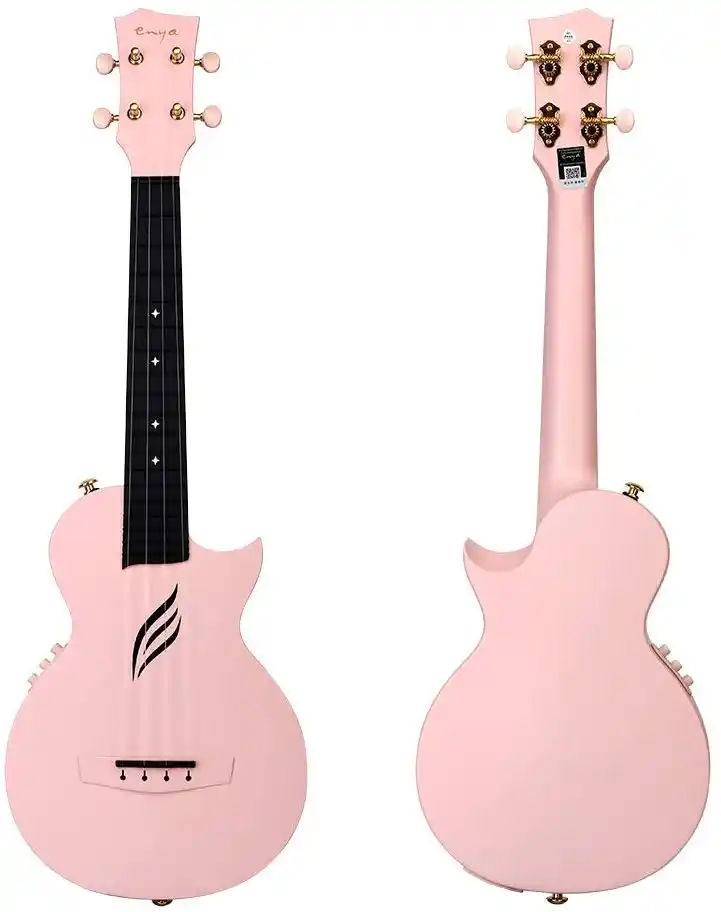 Enya Nova U/PK EQ 23 inch Concert Ukulele Electric Cutaway Carbon Fiber