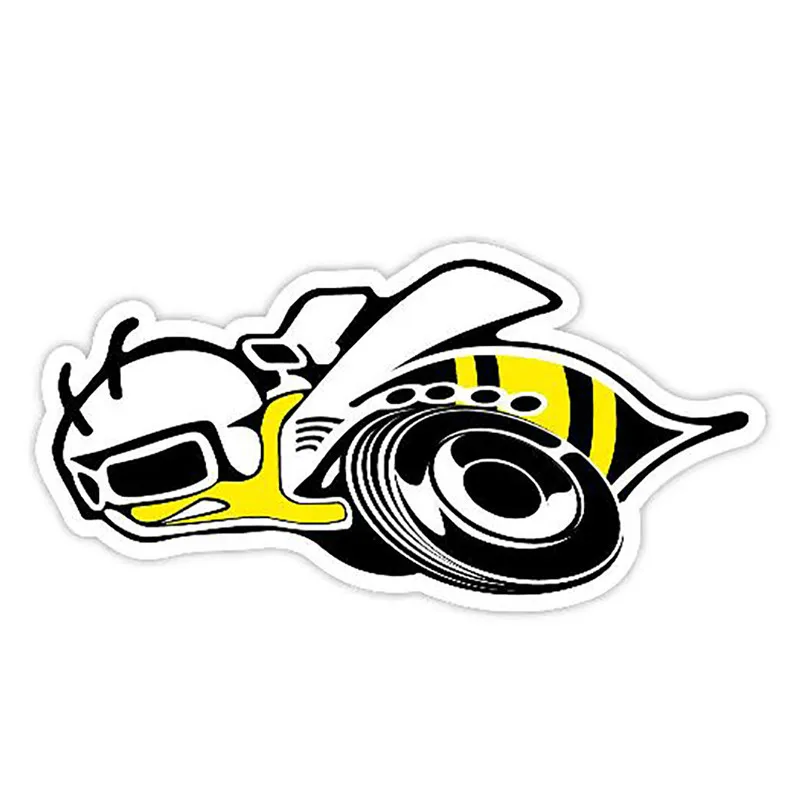 

Car Stickers Decor Motorcycle Decals Super Bee Decal Decorative Accessories Creative Sunscreen Waterproof PVC,13cm X 7cm