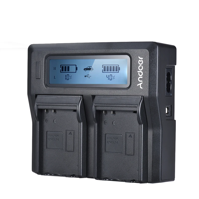 Andoer NP FZ100 Camera Battery Charger for Sony Dual Channel LCD Camera