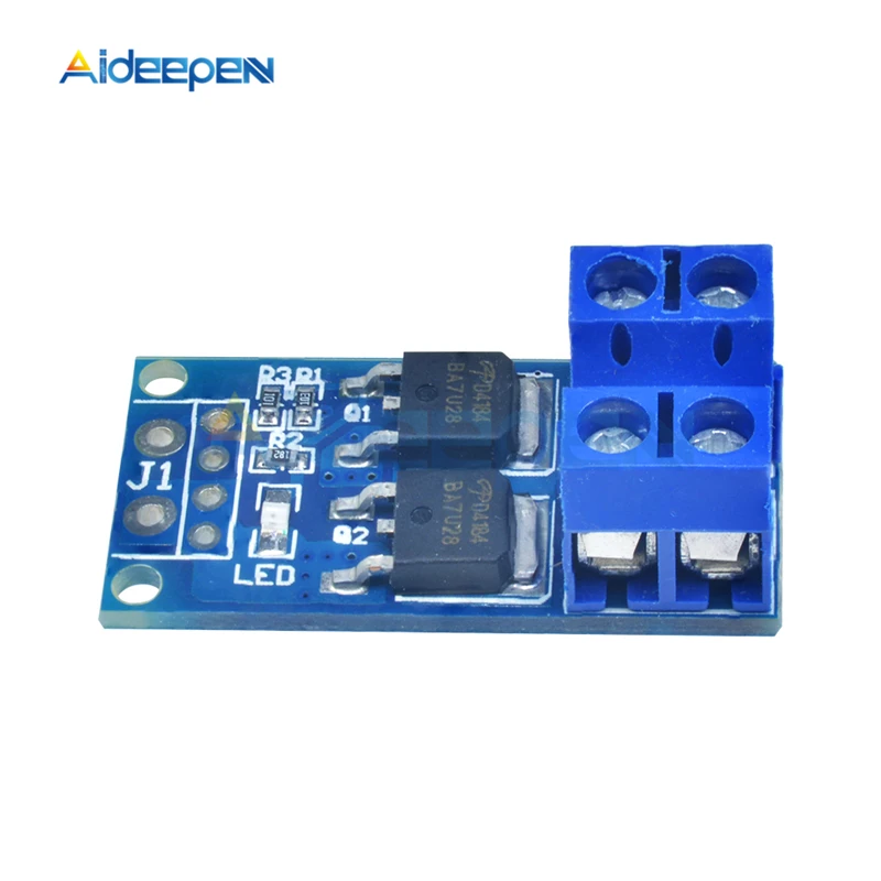 DC 5 V-36 V 15A 400 Вт MOSFET триггер переключениt приводной модуль pwm контроль регулятора Панель плата управления двигателем 12V 24V высокомощный модуль
