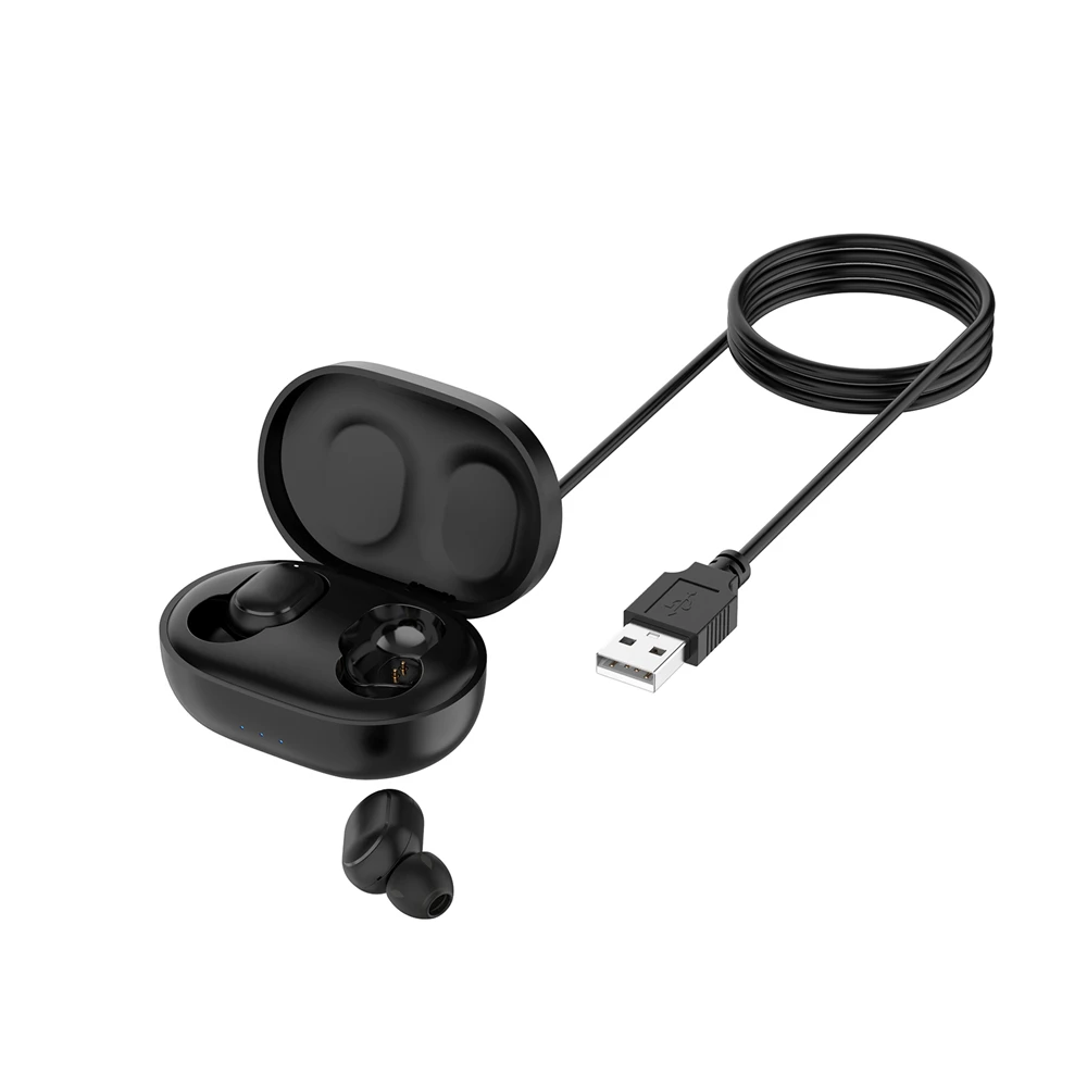 Charger Case Charging Box with 1m USB Cable for XIAOMI Redmi AirDots Bluetooth True Wireless Earphone Headphone Accessories