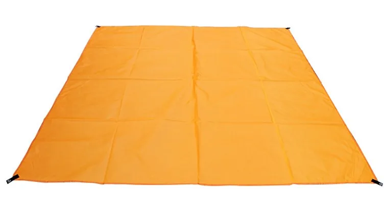 orange mat Оксфорд походный коврик водонепроницаемый тент брезентовый пляжный солнцезащитный навес портативное одеяло для пикника для путешествий походный Кемпинг солнцезащитный брезентовый навес - Цвет: orange mat