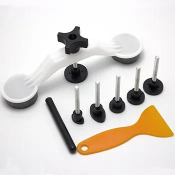

Paintless Auto Car Dent Repair Body Damage Fix Tool Pulling Bridge Puller Dent Removal Glue Tabs Hand Repair Tools Kit Universal
