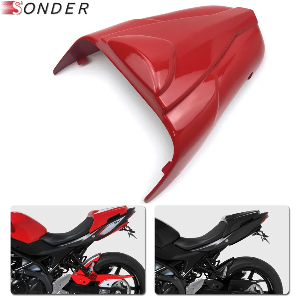 Накладка на заднее сиденье мотоцикла капот для Соло Suzuki SV650N SV650 SV 650 650N 2016 2017 2018 16 17