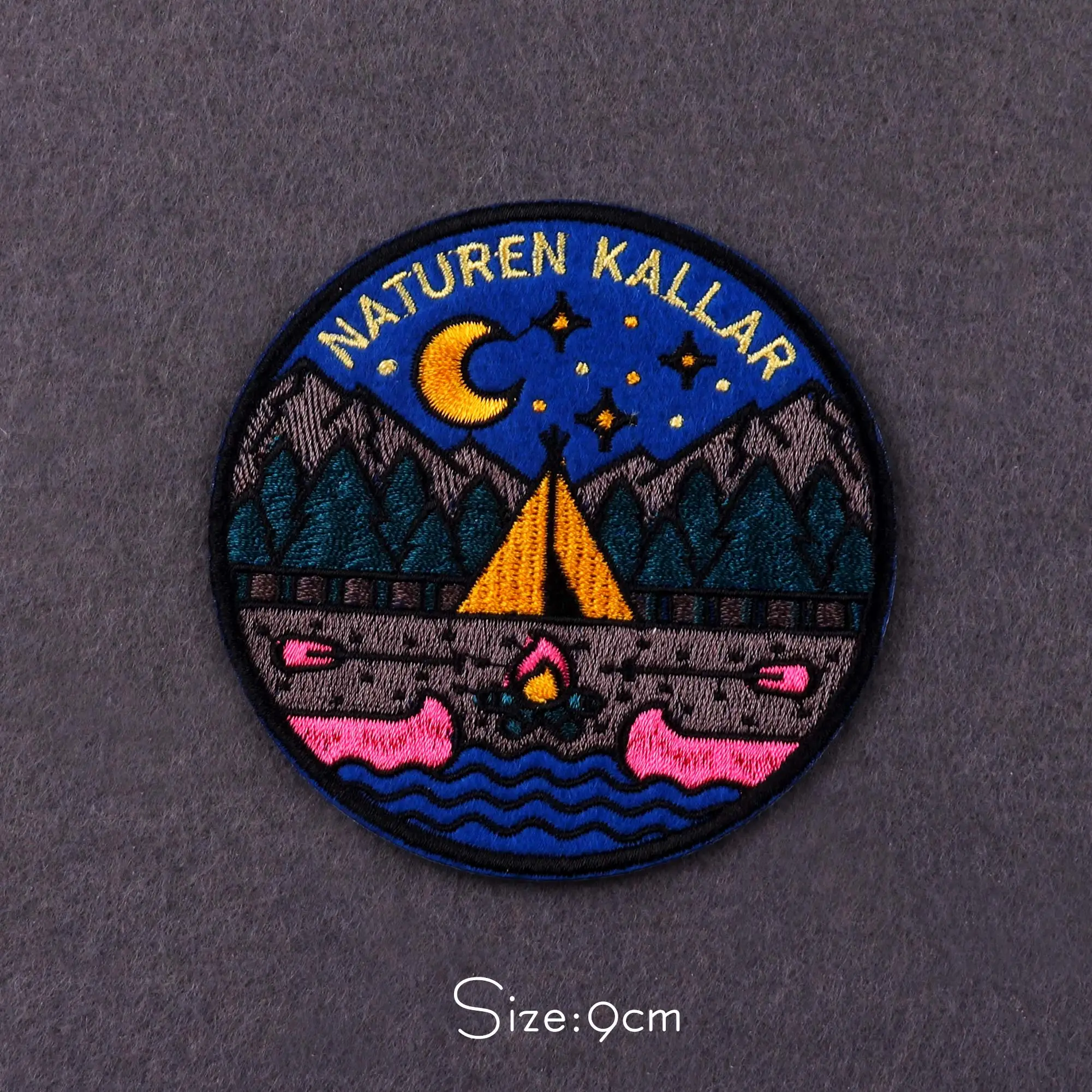 Outdoor Mountain Patches For Clothing Wilderness Iron On Patches On Clothes  Adventure Travel Patch Badge Natural Stripes Patch - AliExpress