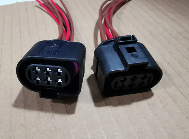 6 Pin/Way кислородный датчик гнездовой разъем жгут проводов свиной хвост 3 5 мм