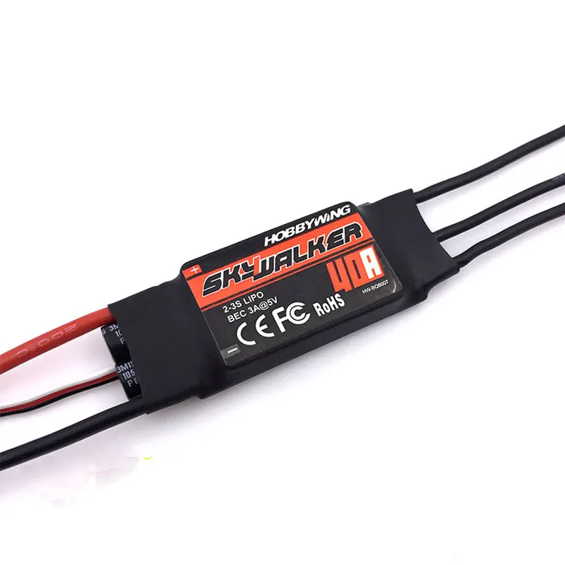 1 шт. Skywalker 20A 30A 40A 50A 60A 80A ESC контроллер скорости с UBEC для RC FPV Квадрокоптер самолет вертолет