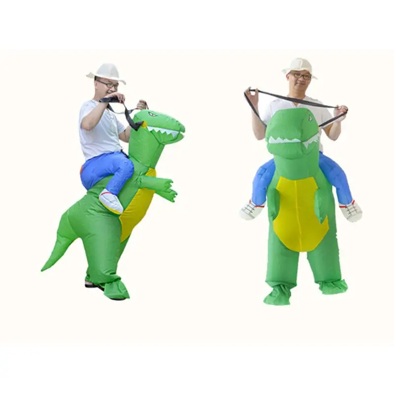 

Inflatable Animal Dinosaur Halloween Party Costume Three-dimensional Rideable Dinosaur Mount Dress