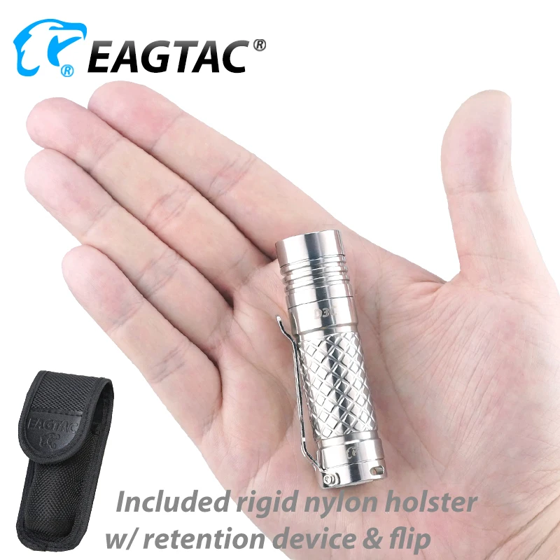 EAGTAC D3C Ti XM-L2 Luminus SFT40 Nichia 519A 4500K CRI93 SST20 CRI95 светодиодный фонарик EDC мини-фонарик 16340 CR123A ограниченный выпуск (art.: 3a35c54ed63) - 3a35c54ed63