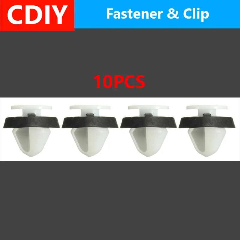 

10x Car Interior Door Panel Card Trim Fastener Clips Rivet Retainer For Citroen C2 C8 C3 C4 Picasso for Peugeot 307 206 508