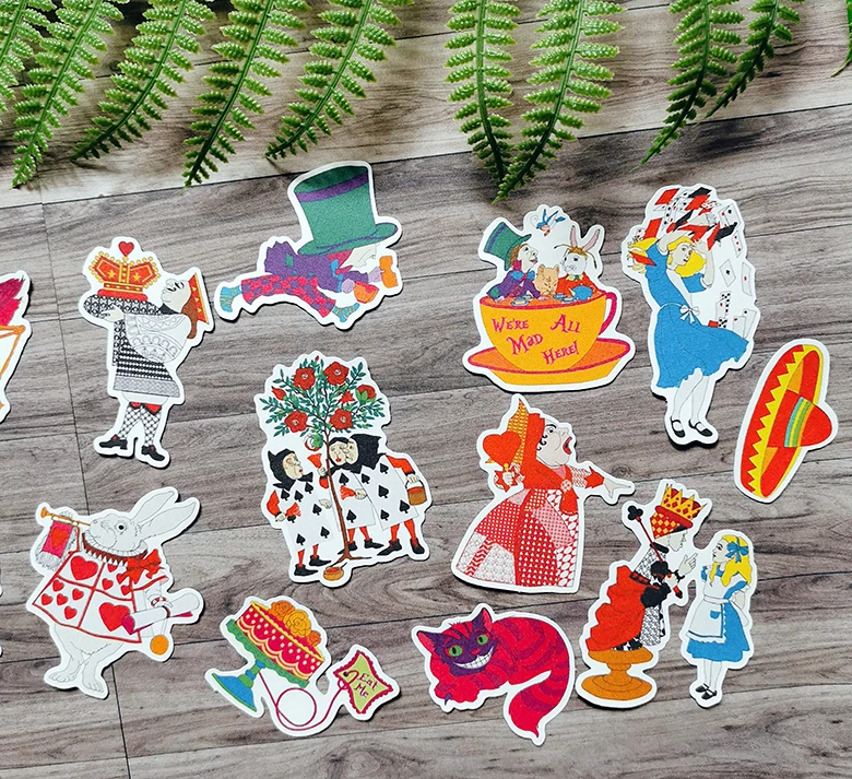 22 шт./компл. Винтаж с рисунком кота и дерево Стикеры DIY ремесло Скрапбукинг альбом журнал хлама Happy planner декоративные Стикеры s