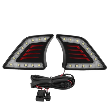 

1 Set DRL For Toyota Hilux Vigo 2012 2013 2014 LED DRL Daytime Running Light Fog Lamp 12V Day lights